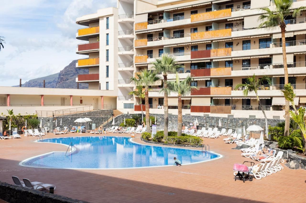 Balcon De Los Gigantes With Pool View Puerto de Santiago  Exterior foto